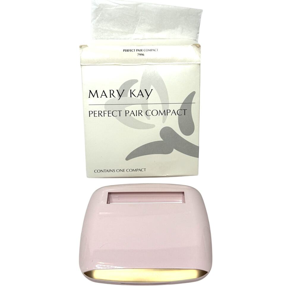NIB Mary Kay Perfect Pair Compact #7996 RETIRED Customizable to You